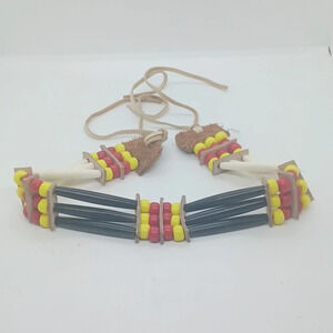 NEW HANDMADE UNISEX TRIBAL CHOKER NECKLACE